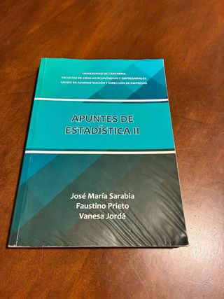 Apuntes de estadística II Grado en Administraci...
