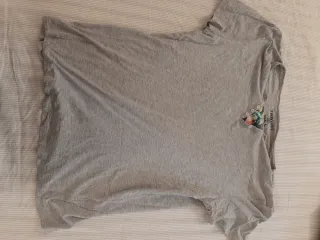 Maglietta uomo manica corta grigia taglia L