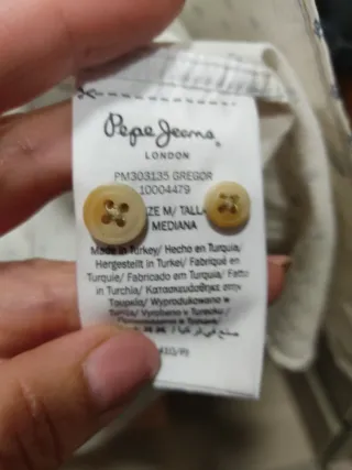 Camisa Pepe Jeans Hombre Estampada