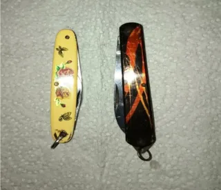 Lote 2 navajas multiusos