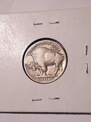 MONEDA FIVE CENTS.1930.BUFALO.