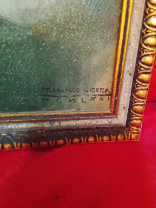 Cuadro Francisco Ribera firmado