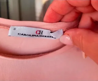 Camiseta rosa manga corta con estampado