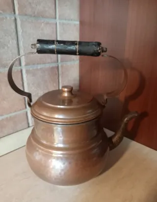 Bollitore antico in rame anni '70