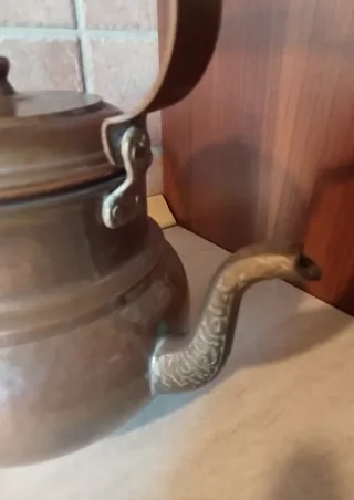 Bollitore antico in rame anni '70