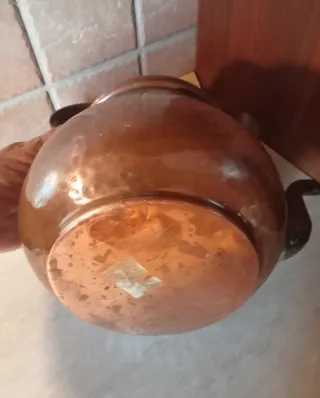 Bollitore antico in rame anni '70