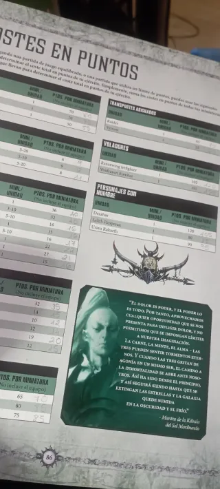 Pack Drukhari Warhammer 40k