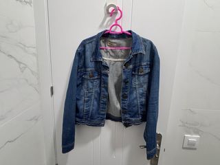 Cazadora vaquera azul