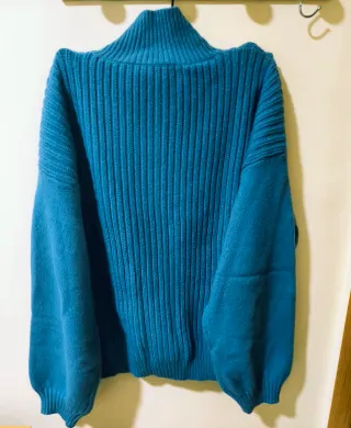 Suéter de Invierno para Hombre Azul