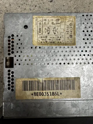 Radio original Audi concert A4 autoradio