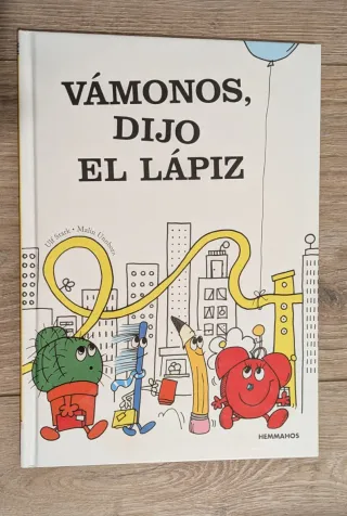 Libro Vámonos, dijo El lapiz