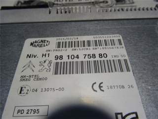 Modulo navegador psa 9810475880