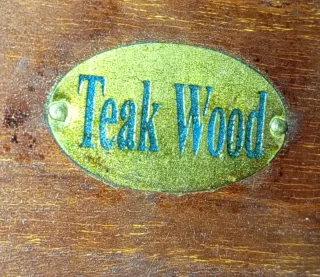 Silla de Jardín Exteriores. Plegable Madera Teca