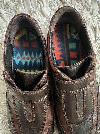 Zapatos de piel marrones