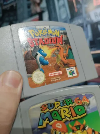 Mario y Pokémon. Nintendo 64. Original
