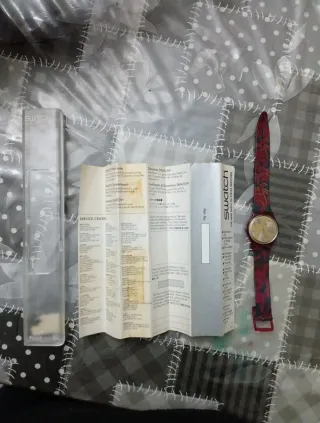 Swatch Vintage 1990 GR106 Louis Louis