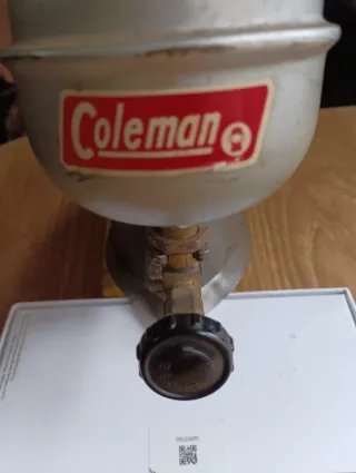 Plancha antigua de queroseno