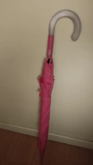 Paraguas automático rosa