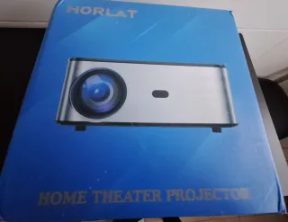 Proyector Portátil Horlat Plata/Negro