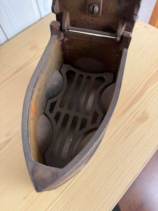 Plancha antigua decorativa gallo