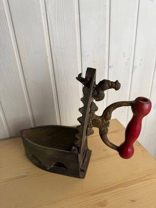 Plancha antigua decorativa gallo