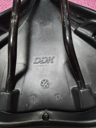 Sillín de bicicleta ERGOFITSYSTEM negro