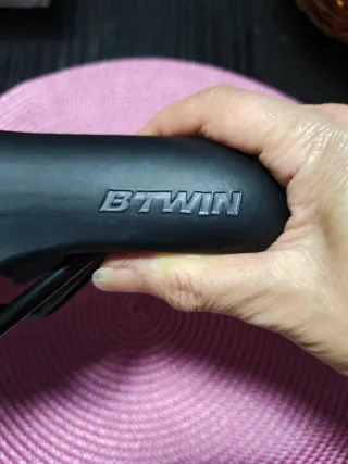 Sillín de bicicleta ERGOFITSYSTEM negro