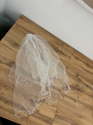 Velo de novia para despedida de soltera 70 cm