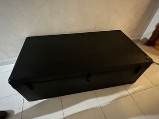 Baúl madera y chapa 50.5x105.5x31