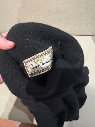 Jersey cuello alto Burberry Negro