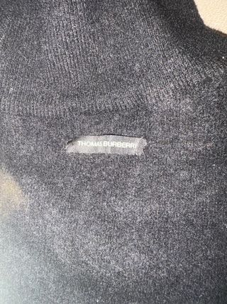 Jersey cuello alto Burberry Negro