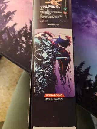 Tapete y cartas Solo Leveling Universus Sun Jinwoo