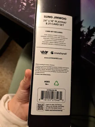 Tapete y cartas Solo Leveling Universus Sun Jinwoo