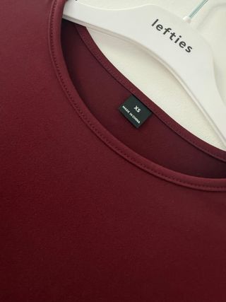 Vestido rojo con cordones