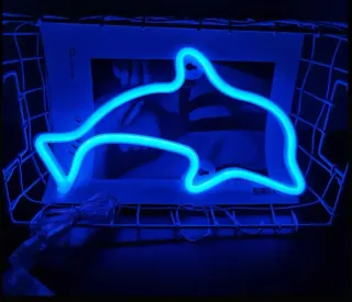 Lampada Neon Led "Delfino"