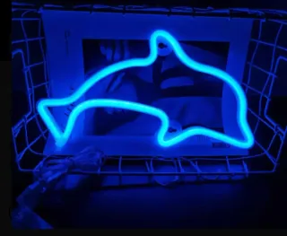 Lampada Neon Led "Delfino"
