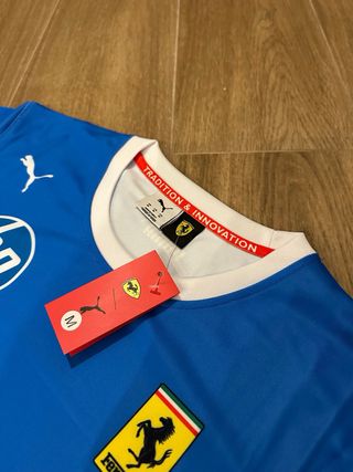 Camiseta Ferrari F1 Azul Puma