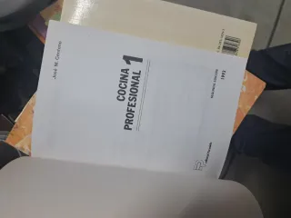 Lote libros Cocina Profesional recetas comidas