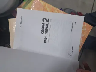 Lote libros Cocina Profesional recetas comidas
