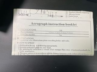 Kit Aerógrafo Bocheer con Accesorios y compresor