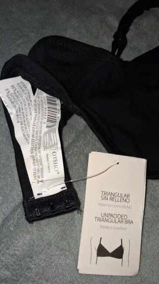 Sujetador Oysho Negro