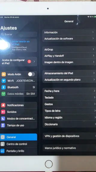 2 iPads Air: Dorado y Plateado 4g sim + wifi