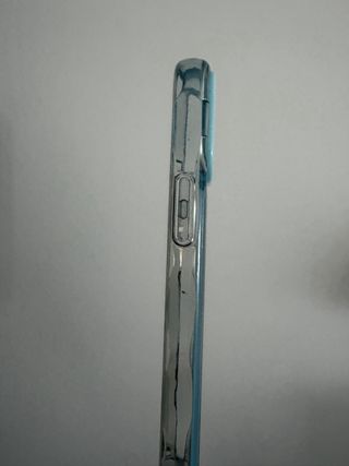Funda iPhone 12 Pro Azul Transparente