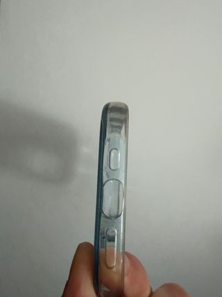 Funda iPhone 12 Pro Azul Transparente
