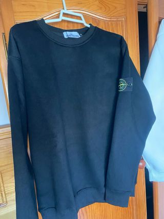 Sudadera Stone Island Negra Talla M