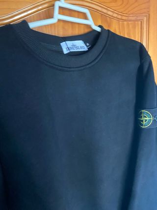Sudadera Stone Island Negra Talla M