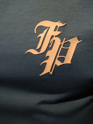 Camiseta degradada azul Primark Talla S