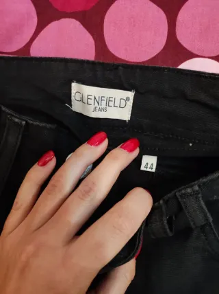 Pantaloni neri Glenfield