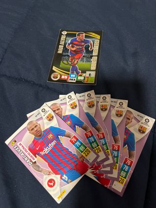 Cromos Dani Alves Panini La Liga Santander