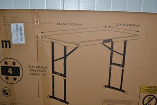 Mesa Plegable Lifetime 122x61cm